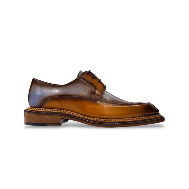 Emilio Franco Exotic Dress Shoe Square Toe Calfskin