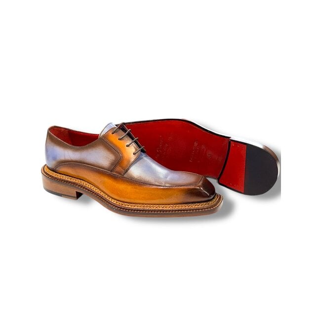 Emilio Franco Exotic Dress Shoe Square Toe Calfskin