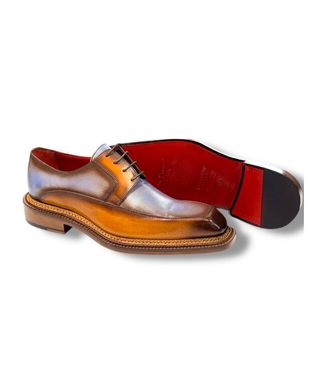 Emilio Franco Emilio Franco Exotic Dress Shoe Square Toe Calfskin
