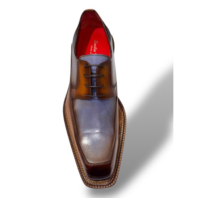 Emilio Franco Emilio Franco Exotic Dress Shoe Square Toe Calfskin