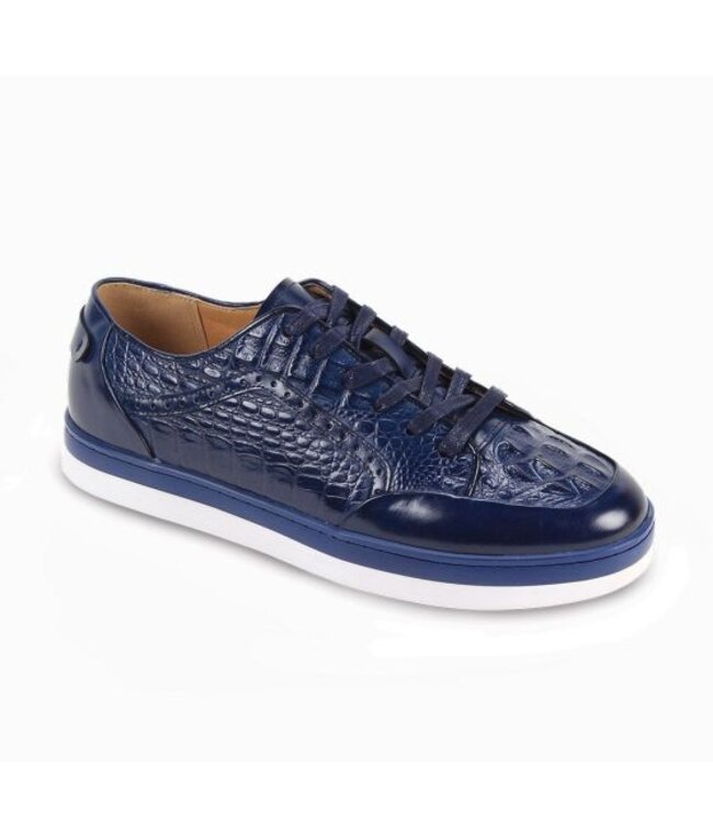 Giovanni Timo Giovanni Croc Print Sneakers