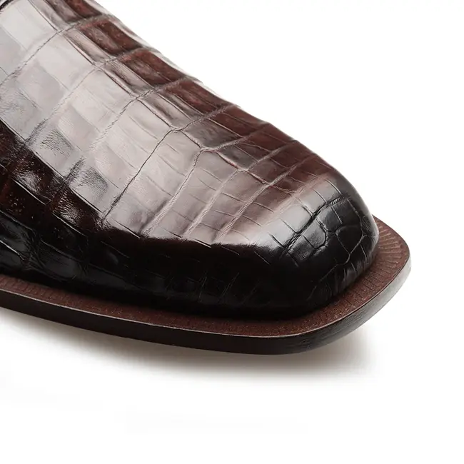 Mezlan Ugo Crocodile Lace Up