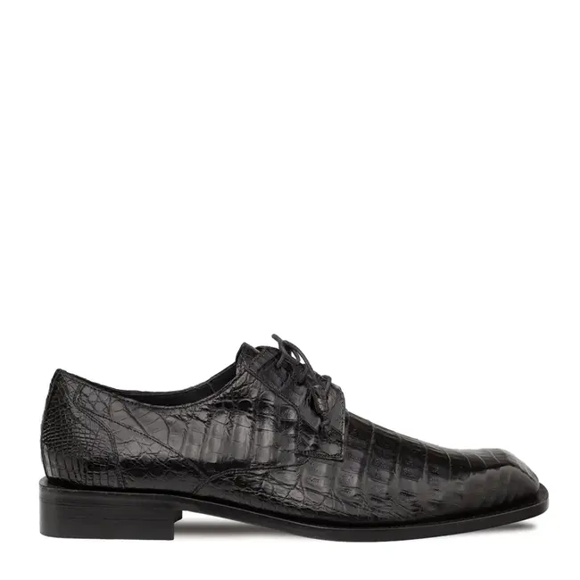 Mezlan Ugo Crocodile Lace Up
