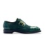 Mauri Mauri 1087/4 Alligator & Suede Cap Toe Buckle Derby