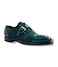 Mauri Mauri 1087/4 Alligator & Suede Cap Toe Buckle Derby