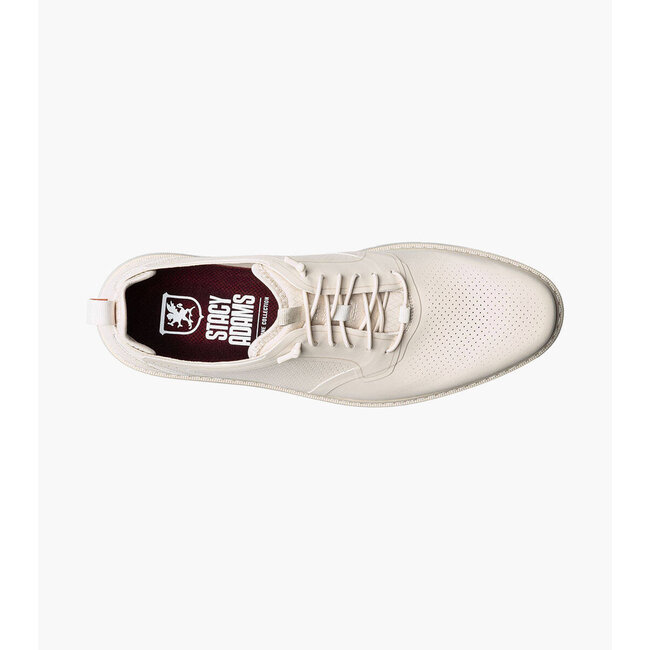Stacy Adams Synchro Plain Toe Elastic Lace Up