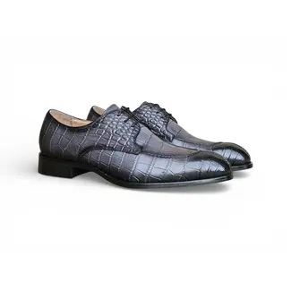 Carrucci Carrucci Allen II Embossed Split Toe Derby