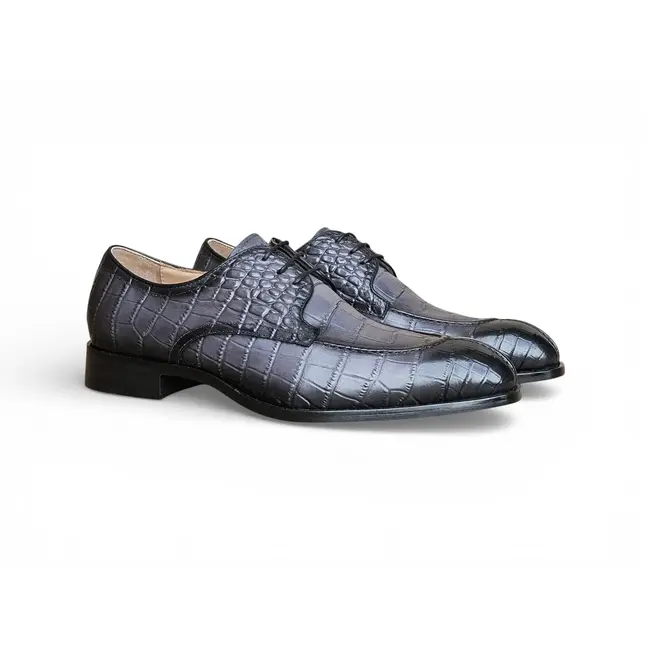 Carrucci Carrucci Allen II Embossed Split Toe Derby