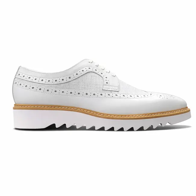 Giovanni Giovanni 'Tone' Men’s Wingtip Leather Oxford Dress Shoe