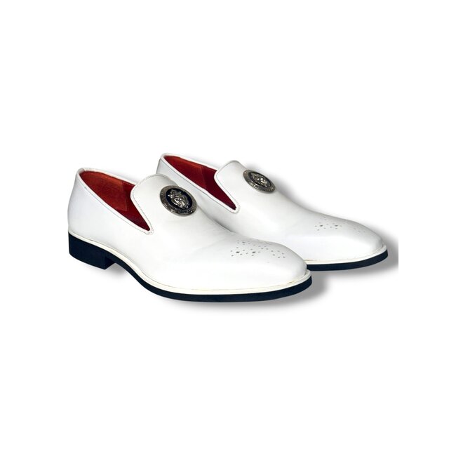 Emilio Franco Emilio Franco Soft Bottom Loafer White