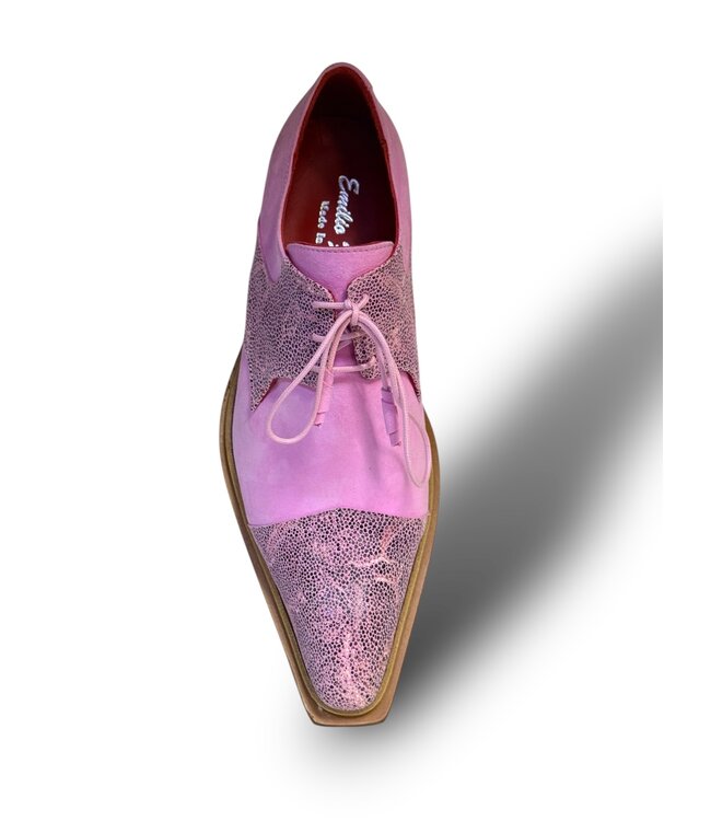 Emilio Franco Emilio Franco Stingray-Skin Suede Leather