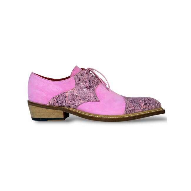 Emilio Franco Emilio Franco Stingray-Skin Suede Leather