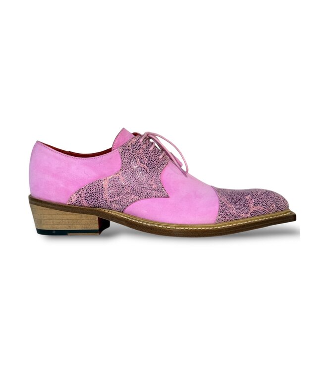 Emilio Franco Emilio Franco Stingray-Skin Suede Leather