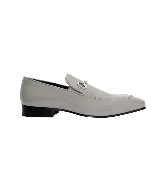 Duca Duca  Italy "Valenza"  Patent Leather Loafers – Red Bottom Elegance