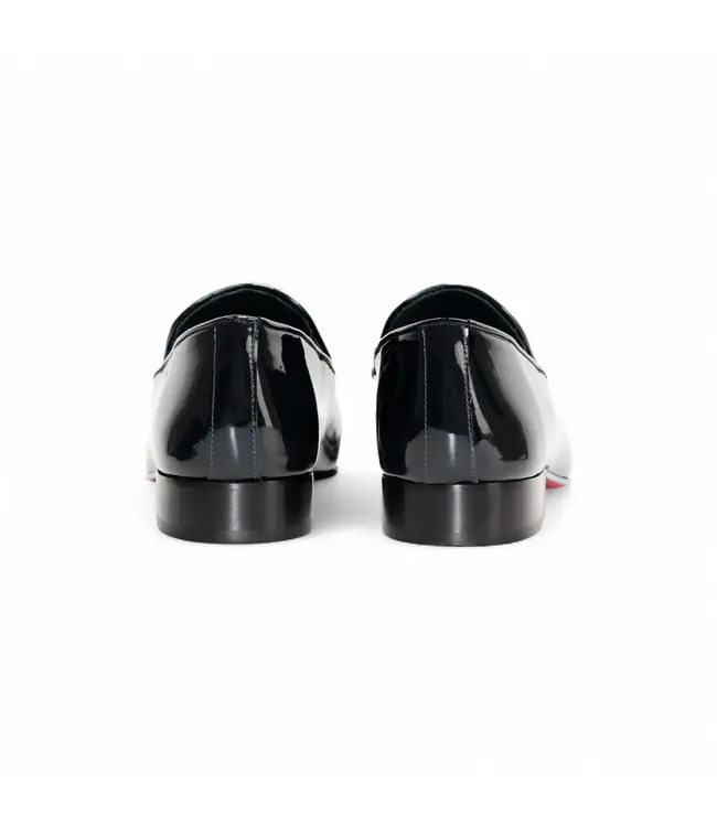 Duca Duca  Italy "Valenza"  Patent Leather Loafers – Red Bottom Elegance