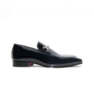 Duca Duca  Italy "Valenza"  Patent Leather Loafers – Red Bottom Elegance