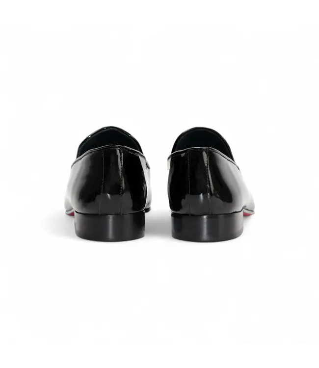 Duca Duca  Italy "Valenza"  Patent Leather Loafers – Red Bottom Elegance