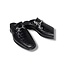 Duca Mule Duca SA493 Black Croc Embossed
