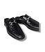 Duca Mule Duca SA493 Black Croc Embossed