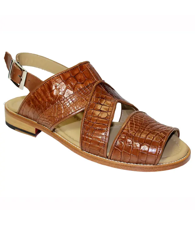 Fennix Alligator Sandal For Men | Made in Italy