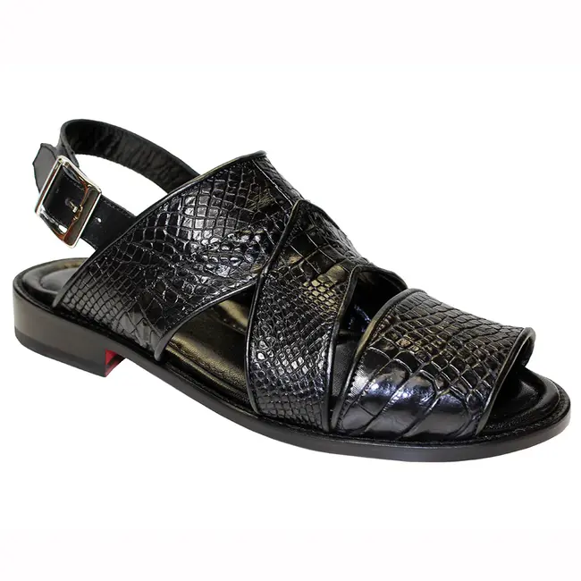 Alligator Sandal For Men | Made in Italy