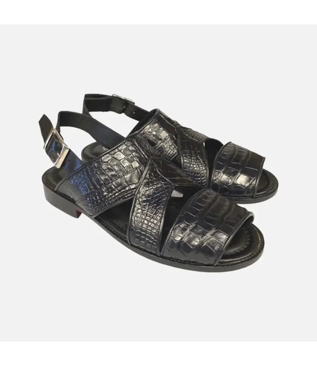 Fennix Alligator Sandal For Men | Made in Italy