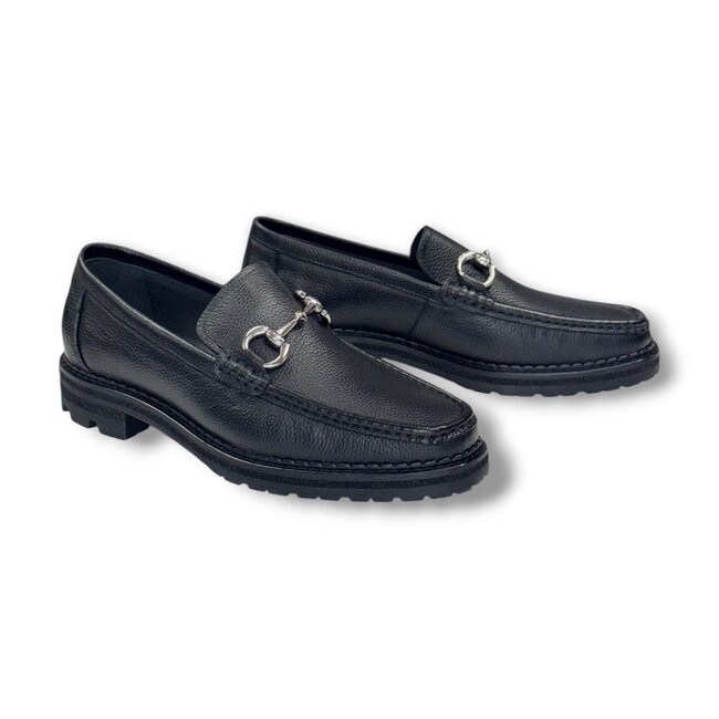 Carrucci Horsebit Loafer Lug Sole: The Perfect Blend of Style and Comfort