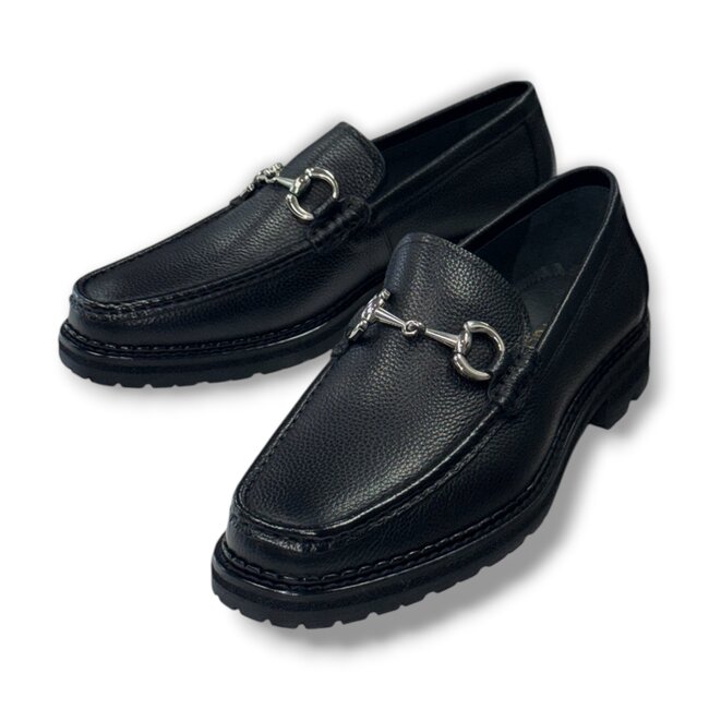 Carrucci Horsebit Loafer Lug Sole: The Perfect Blend of Style and Comfort