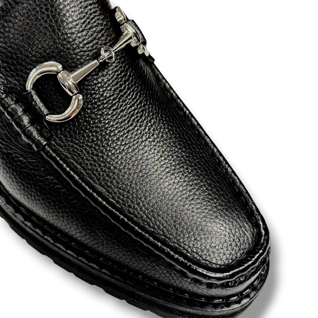 Carrucci Horsebit Loafer Lug Sole: The Perfect Blend of Style and Comfort