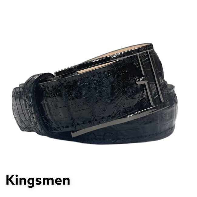 Emilio Franco Genuine Hornback Crocodile Leather Belts