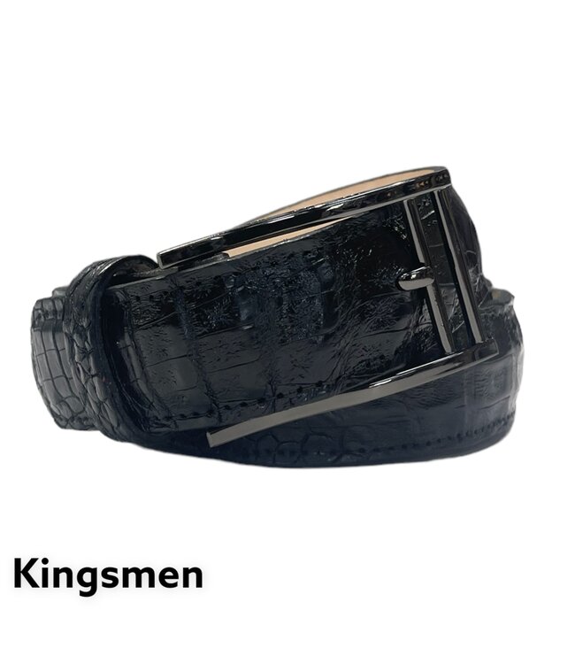 Emilio Franco Genuine Hornback Crocodile Leather Belts