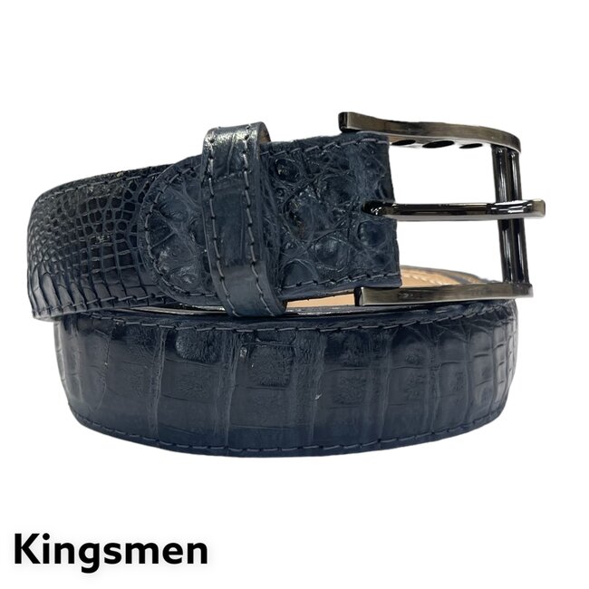 Emilio Franco Genuine Hornback Crocodile Leather Belts