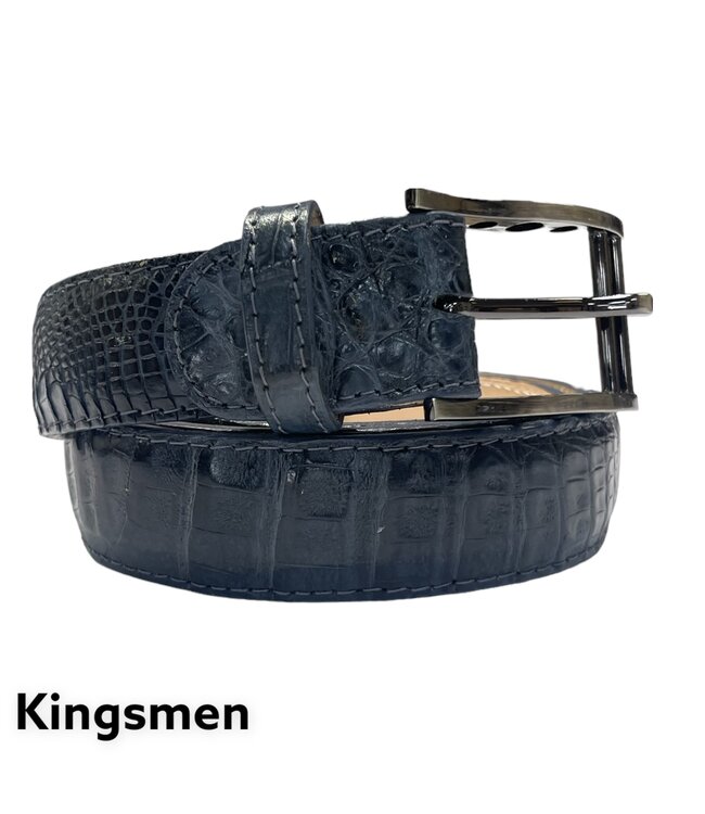 Emilio Franco Genuine Hornback Crocodile Leather Belts