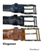 Emilio Franco Genuine Hornback Crocodile Leather Belts