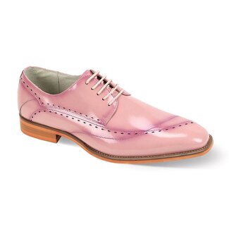 Giovanni Giovanni Triston Men's Leather Dress Shoe - Sleek Perforations