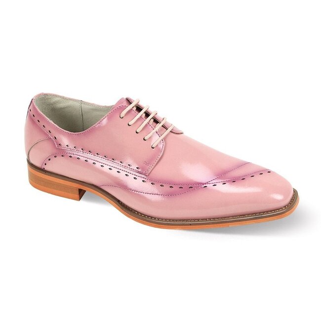 Giovanni Giovanni Triston Men's Leather Dress Shoe - Sleek Perforations