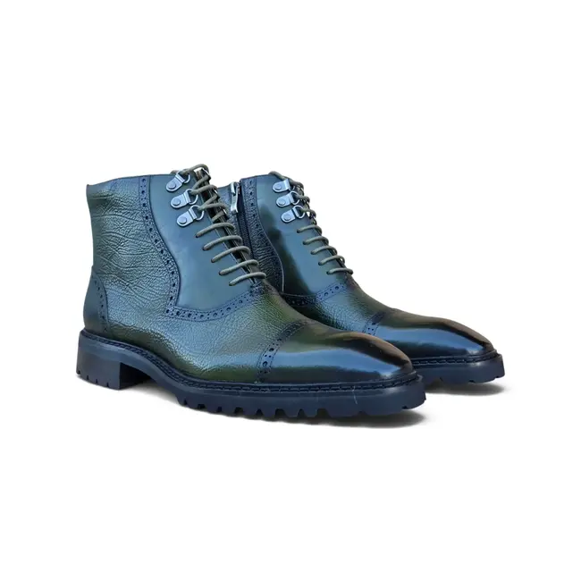 Carrucci Carrucci Ridge Men’s Cap Toe Lug Sole Boot