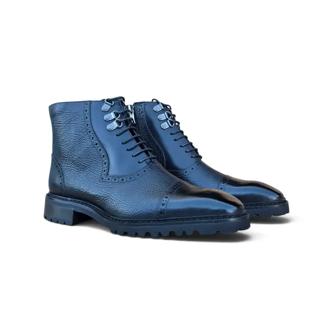 Carrucci Carrucci Ridge Men’s Cap Toe Lug Sole Boot