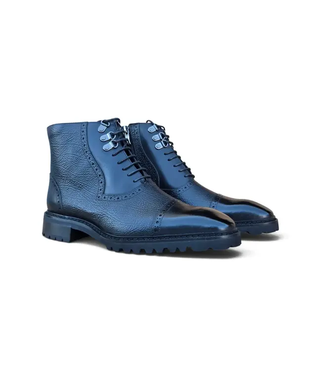 Carrucci Carrucci Ridge Men’s Cap Toe Lug Sole Boot