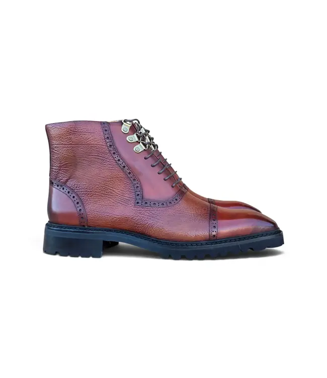 Carrucci Carrucci Ridge Men’s Cap Toe Lug Sole Boot