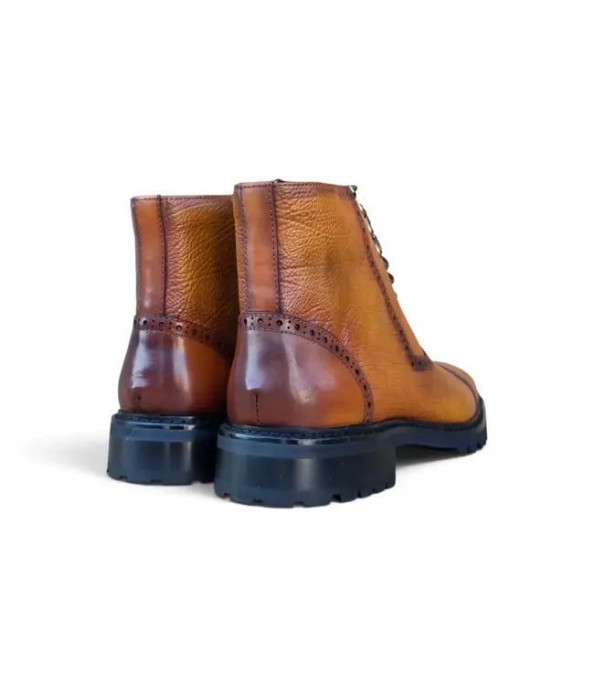 Carrucci Carrucci Ridge Men’s Cap Toe Lug Sole Boot