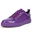 FI-2415-2  Patent Leather Lace up Low Cut Sneaker