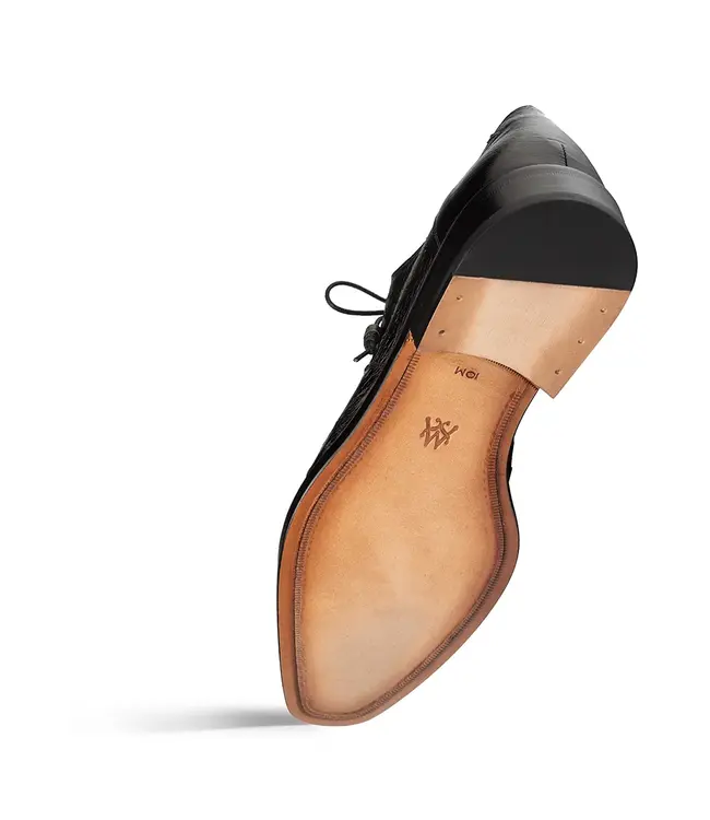 Mezlan Cerler Ostrich Split Toe Derby