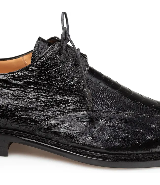 Mezlan Cerler Ostrich Split Toe Derby
