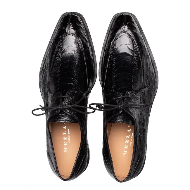 Mezlan Cerler Ostrich Split Toe Derby