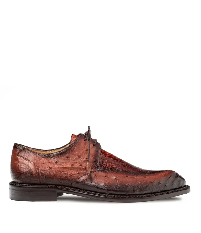 Mezlan Cerler Ostrich Split Toe Derby