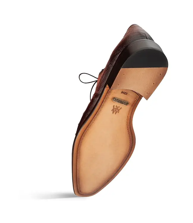 Mezlan Cerler Ostrich Split Toe Derby