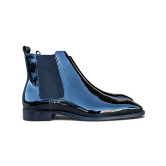 Carrucci carrucci Noir Patent Leather Chelsea Boot