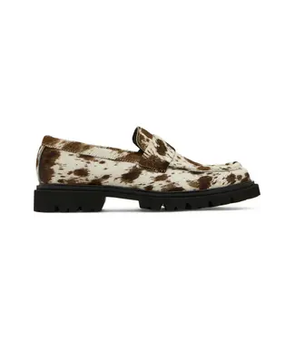 Steve Madden Steve Madden Men's Harvest Hair Calf Lug Loafers