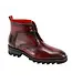 Giovanni Giovanni - Textured Leather Lace-Up Boots